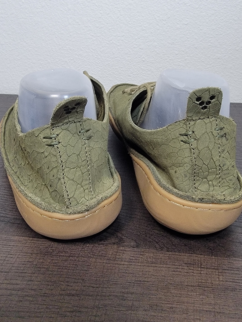 Vivo Barefoot Sensus 1 Moc Lace-up Croc Embossed Leather Wide Sneaker 46 - Picture 5 of 15